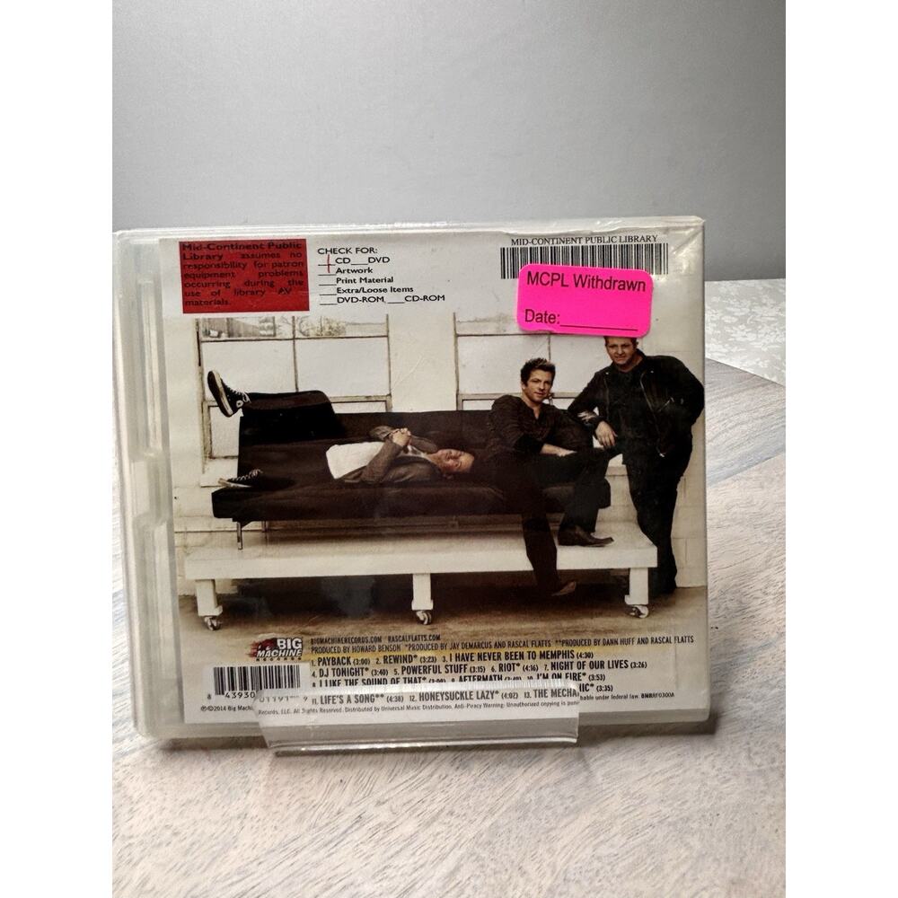 Rewind by Rascal Flatts (CD, 2014) - Picture 2 of 5